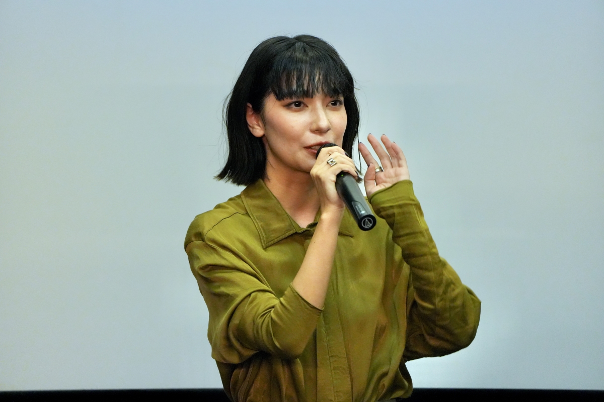 第34回東京国際映画祭Amazon Prime Video テイクワン賞受賞 金允洙(キム・ユンス)監督オリジナル脚本による長編デビュー作 映画『あるいは、ユートピア』ユーロスペースで初日舞台挨拶実施! 藤原季節、大場みなみ、杉田雷麟、愛鈴、金允洙監督が登壇! 藤原季節「金監督の長編デビュー作の一員になれたことが光栄。キャストにもスタッフにも恵まれて、幸福な映画体験になった作品。」 3 第34回東京国際映画祭Amazon Prime Video テイクワン賞受賞 金允洙(キム・ユンス)監督オリジナル脚本による長編デビュー作 映画『あるいは、ユートピア』ユーロスペースで初日舞台挨拶実施! 藤原季節、大場みなみ、杉田雷麟、愛鈴、金允洙監督が登壇! 藤原季節「金監督の長編デビュー作の一員になれたことが光栄。キャストにもスタッフにも恵まれて、幸福な映画体験になった作品。」