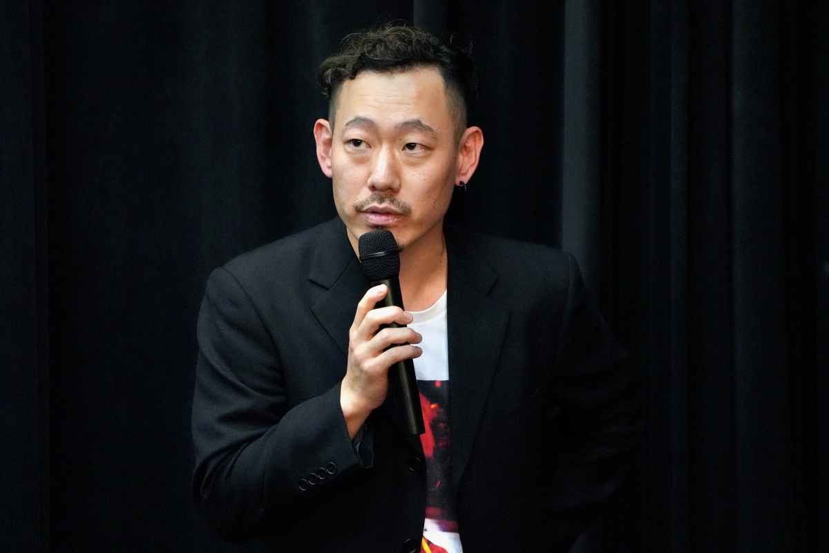 第34回東京国際映画祭Amazon Prime Video テイクワン賞受賞 金允洙(キム・ユンス)監督オリジナル脚本による長編デビュー作 映画『あるいは、ユートピア』ユーロスペースで初日舞台挨拶実施! 藤原季節、大場みなみ、杉田雷麟、愛鈴、金允洙監督が登壇! 藤原季節「金監督の長編デビュー作の一員になれたことが光栄。キャストにもスタッフにも恵まれて、幸福な映画体験になった作品。」 8 第34回東京国際映画祭Amazon Prime Video テイクワン賞受賞 金允洙(キム・ユンス)監督オリジナル脚本による長編デビュー作 映画『あるいは、ユートピア』ユーロスペースで初日舞台挨拶実施! 藤原季節、大場みなみ、杉田雷麟、愛鈴、金允洙監督が登壇! 藤原季節「金監督の長編デビュー作の一員になれたことが光栄。キャストにもスタッフにも恵まれて、幸福な映画体験になった作品。」