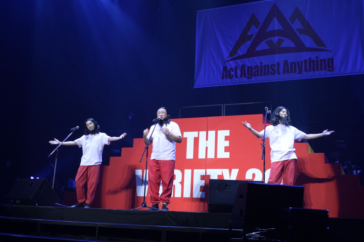 チャリティプロジェクト「Act Against Anything VOL.3『THE VARIETY 29』」4年ぶりの日本武道館で大団円