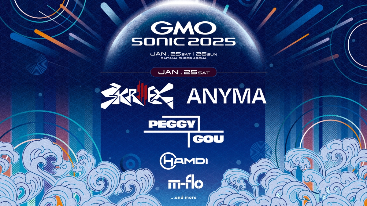 【m-flo】国内最大規模のダンスミュージックフェスティバル「GMO SONIC 2025」初出演決定！