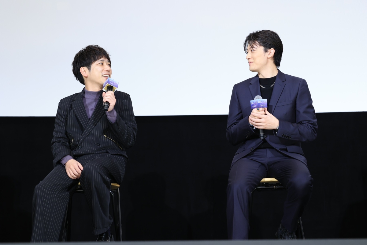 映画『【推しの子】-The Final Act-』 大ヒット公開記念舞台挨拶で 主演・櫻井海音、二宮和也との夢の対決に大感激！“涙必至”のクライマックス…完成度の高さに、二宮も太鼓判!!