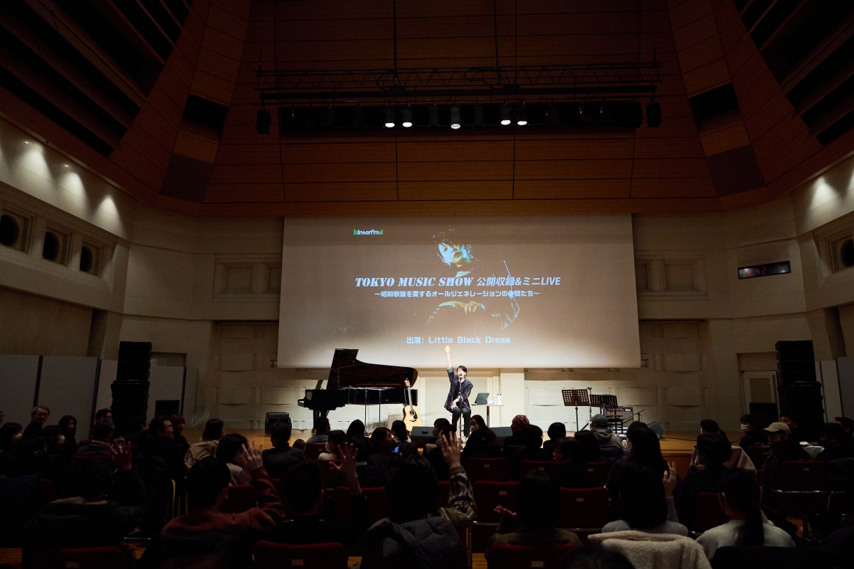 Little Black Dressがinterfm『TOKYO MUSIC SHOW』の公開収録イベントを開催