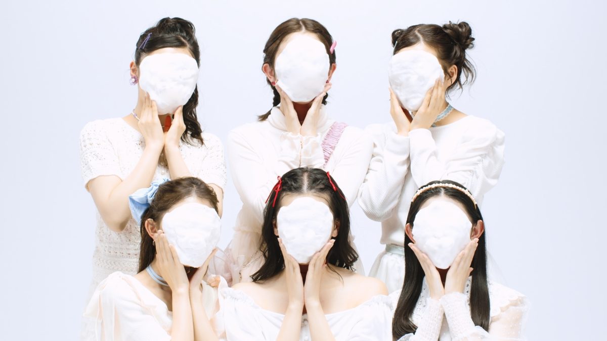 期間限定！超ときめき♡宣伝部が「超きゅーちゃく♡宣伝部」に！？ 顔中に “吸着もちっと泡”をつけて大はしゃぎ！