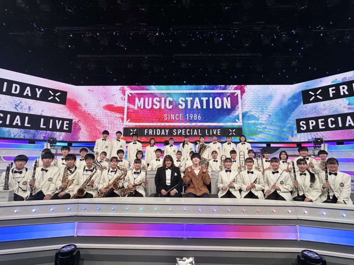 日韓ミックスシンガーソングライター【SG】 ミュージックステーションにて「僕らまた (吹奏楽 ver.)」地上波初披露！制作をともに行った花咲徳栄高校吹奏楽部37名とともに令和の卒業ソングを届ける！