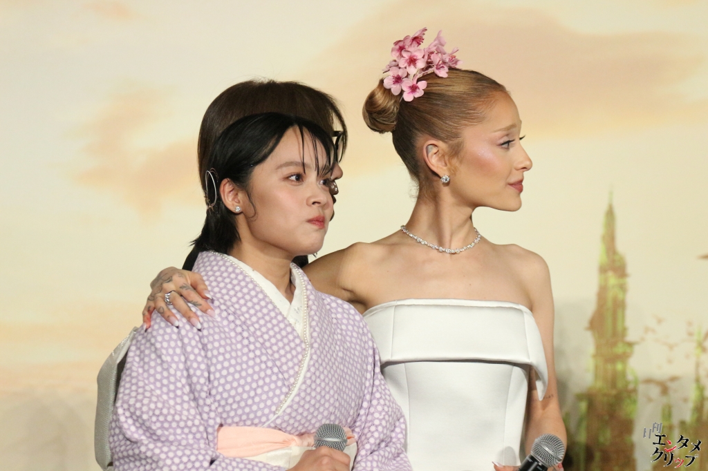 映画『ウィキッド ふたりの魔女』ジャパンプレミアイベントにシンシア・エリヴォ、アリアナ・グランデ「日本は世界中で一番大好きな場所。日本大好き」