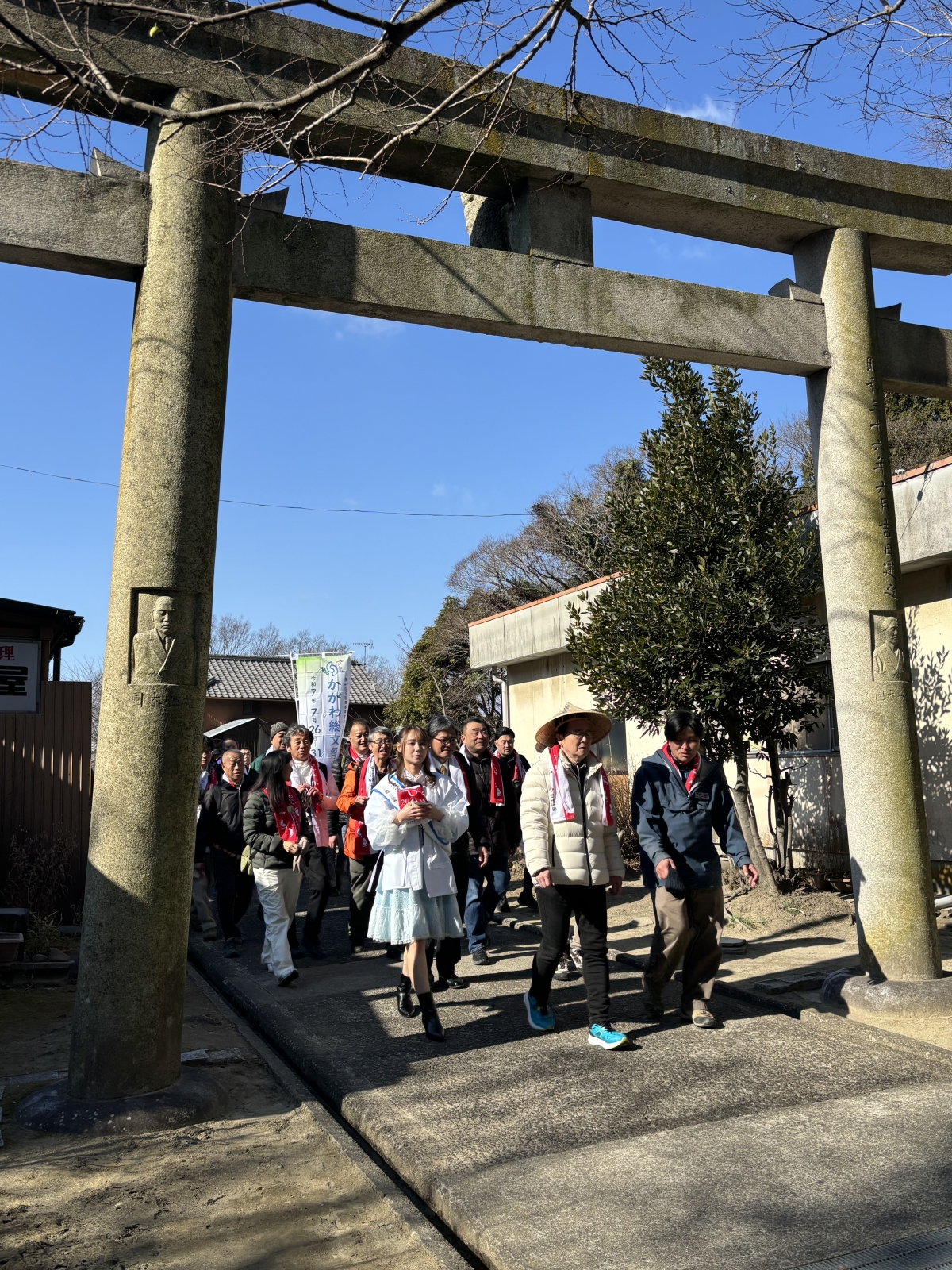 第10回「一日一斉おもてなし遍路道ウォーク」　四国観光大使として兵頭 葵が遍路道を歩く