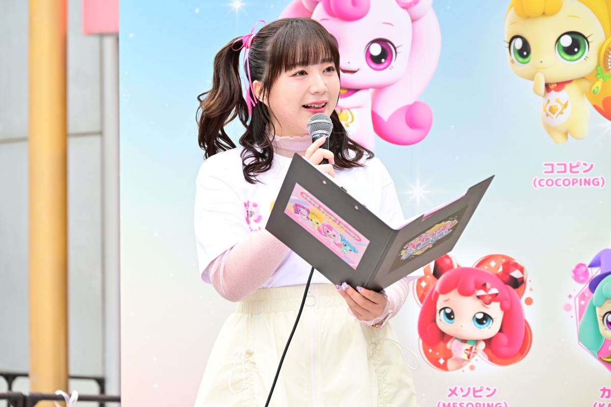 HKT48メンバーもメロメロ♡ 韓国発アニメ『ティニピン』の魅力に夢中！推しキャラトークで大盛り上がり＆キュートなダンスも披露！大人気アニメ「キラキラ キャッチ！ティニピン」イベントに 石松結菜、石川歩実優、猪島莉玲亜　登壇！「可愛くて癒される！」「ワクワクする世界観に引き込まれる！」と大興奮