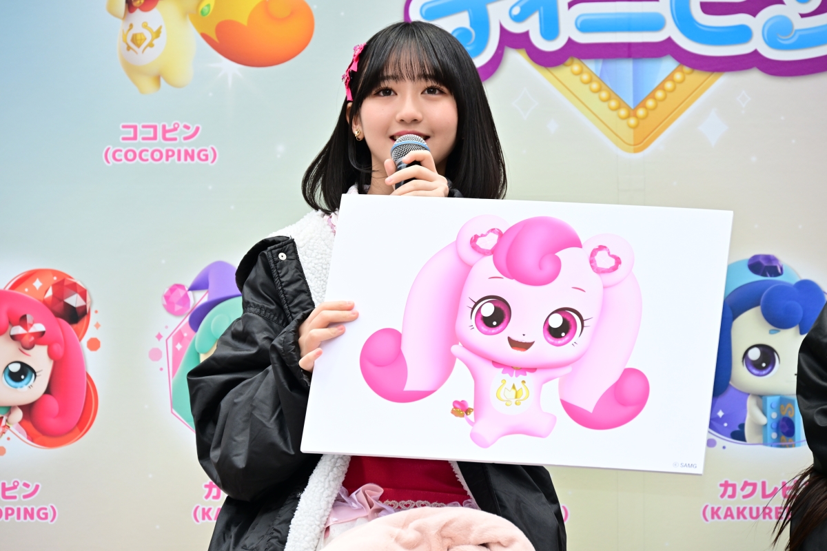 HKT48メンバーもメロメロ♡ 韓国発アニメ『ティニピン』の魅力に夢中！推しキャラトークで大盛り上がり＆キュートなダンスも披露！大人気アニメ「キラキラ キャッチ！ティニピン」イベントに 石松結菜、石川歩実優、猪島莉玲亜　登壇！「可愛くて癒される！」「ワクワクする世界観に引き込まれる！」と大興奮