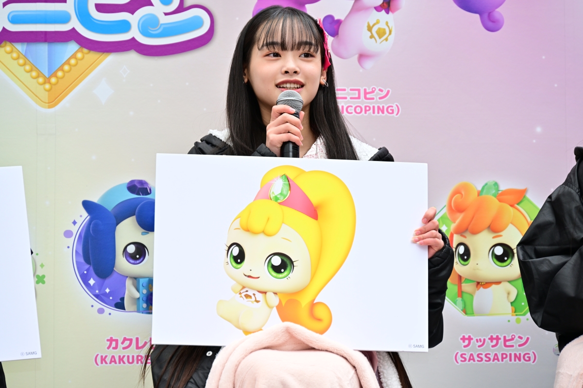 HKT48メンバーもメロメロ♡ 韓国発アニメ『ティニピン』の魅力に夢中！推しキャラトークで大盛り上がり＆キュートなダンスも披露！大人気アニメ「キラキラ キャッチ！ティニピン」イベントに 石松結菜、石川歩実優、猪島莉玲亜　登壇！「可愛くて癒される！」「ワクワクする世界観に引き込まれる！」と大興奮