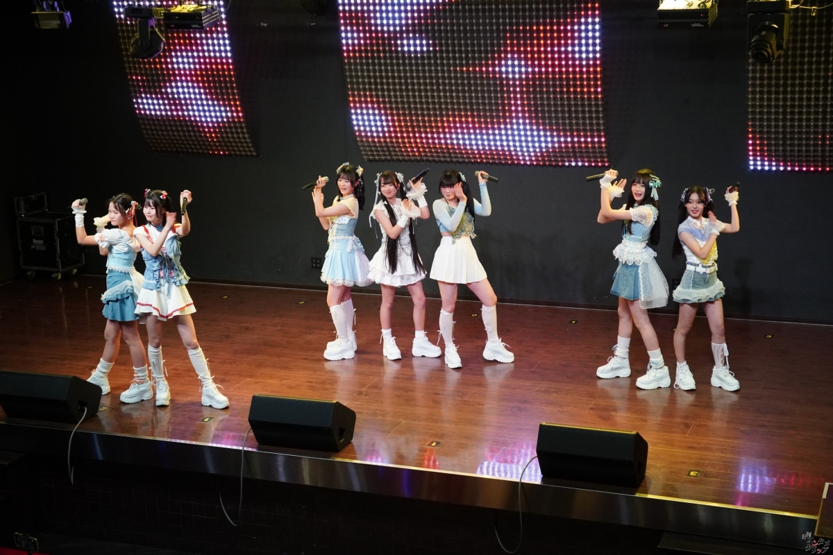 小中高生7人組アイドルグループ チキータがデビュー！ フレッシュなステージにファン大熱狂！