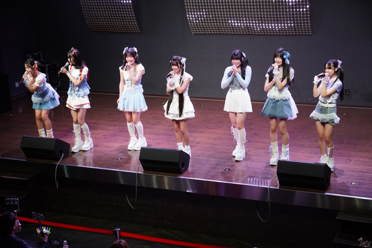 小中高生7人組アイドルグループ チキータがデビュー！ フレッシュなステージにファン大熱狂！