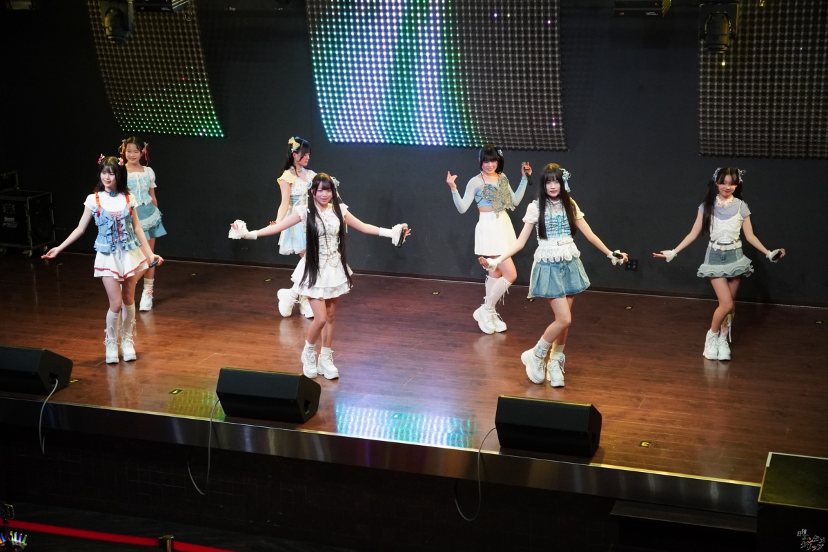 小中高生7人組アイドルグループ チキータがデビュー！ フレッシュなステージにファン大熱狂！