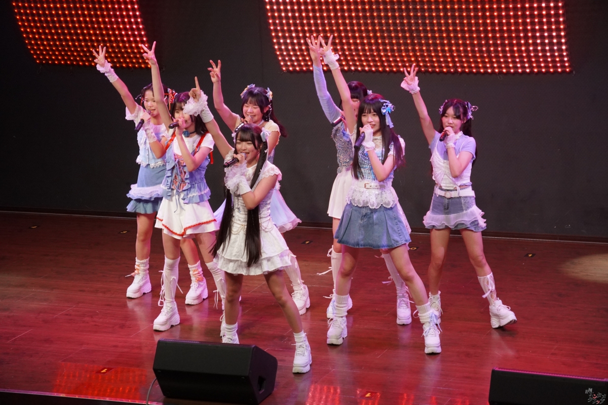 小中高生7人組アイドルグループ チキータがデビュー！ フレッシュなステージにファン大熱狂！