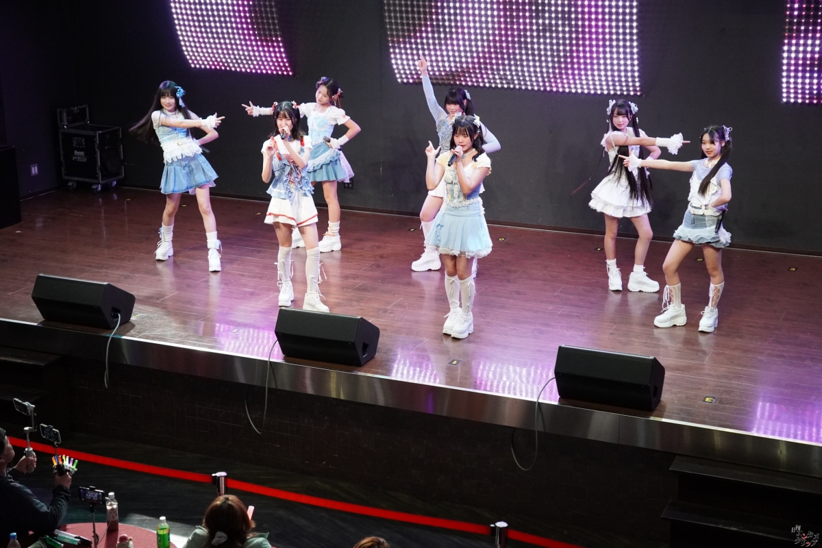 小中高生7人組アイドルグループ チキータがデビュー！ フレッシュなステージにファン大熱狂！