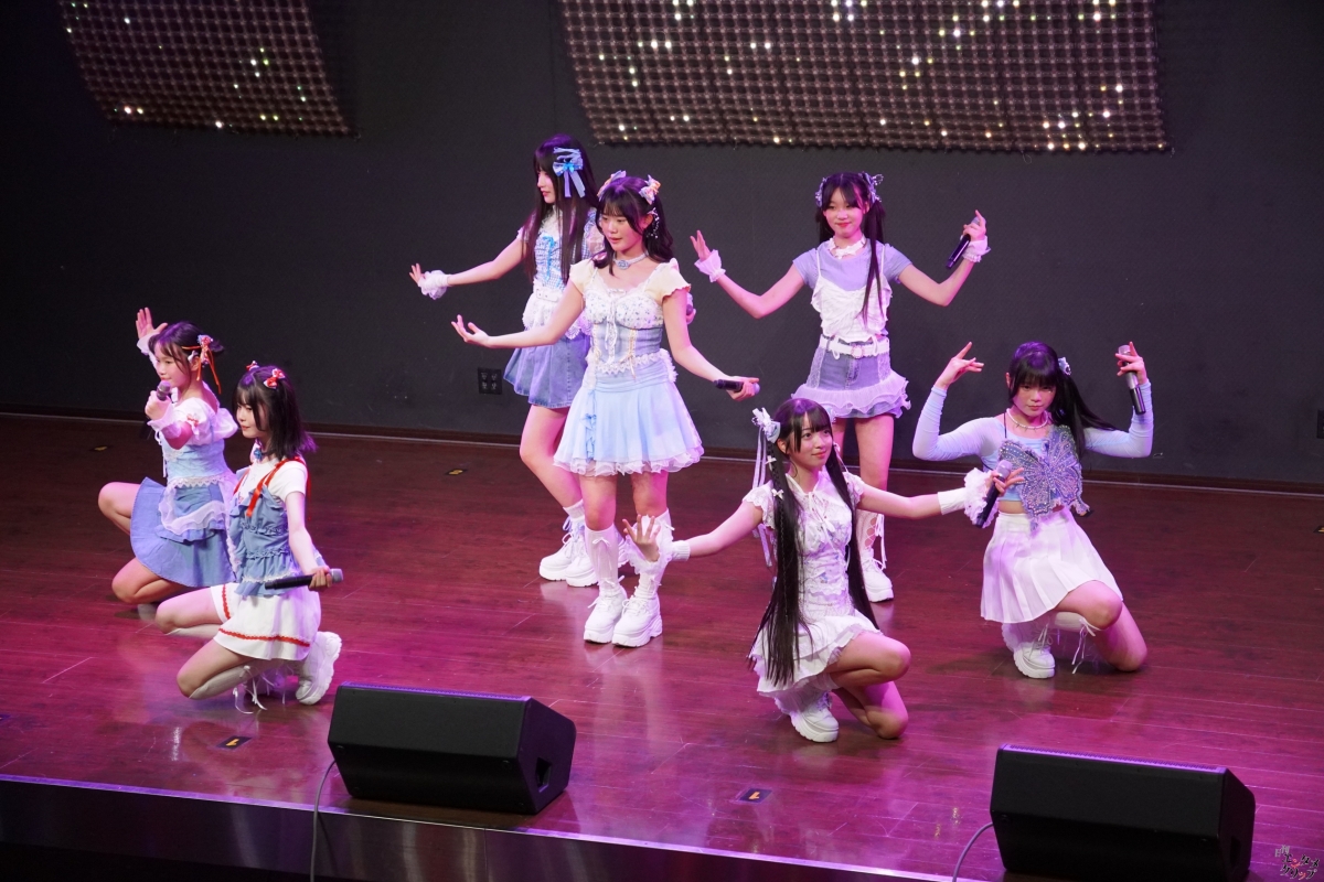 小中高生7人組アイドルグループ チキータがデビュー！ フレッシュなステージにファン大熱狂！