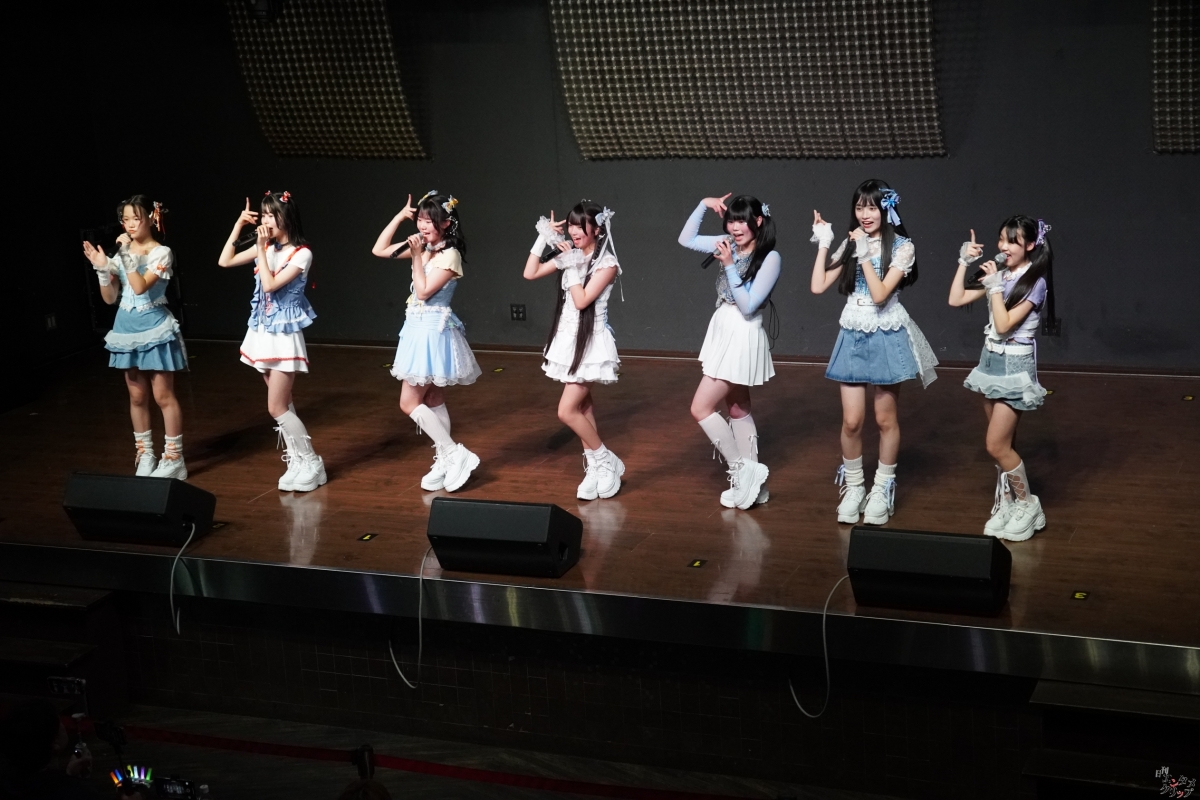 小中高生7人組アイドルグループ チキータがデビュー！ フレッシュなステージにファン大熱狂！