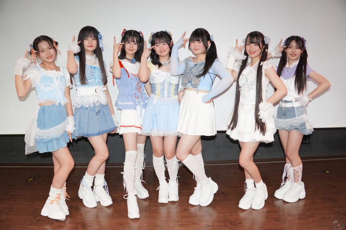 小中高生7人組アイドルグループ チキータがデビュー！ フレッシュなステージにファン大熱狂！