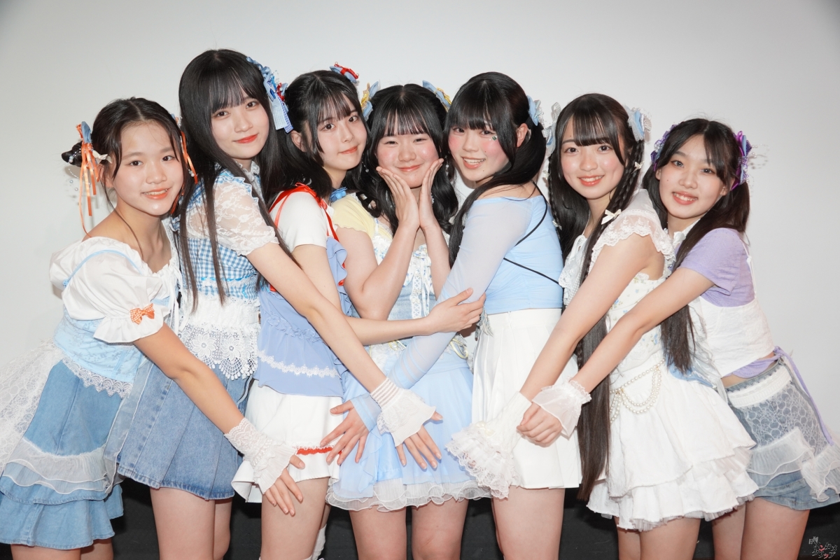 小中高生7人組アイドルグループ チキータがデビュー！ フレッシュなステージにファン大熱狂！