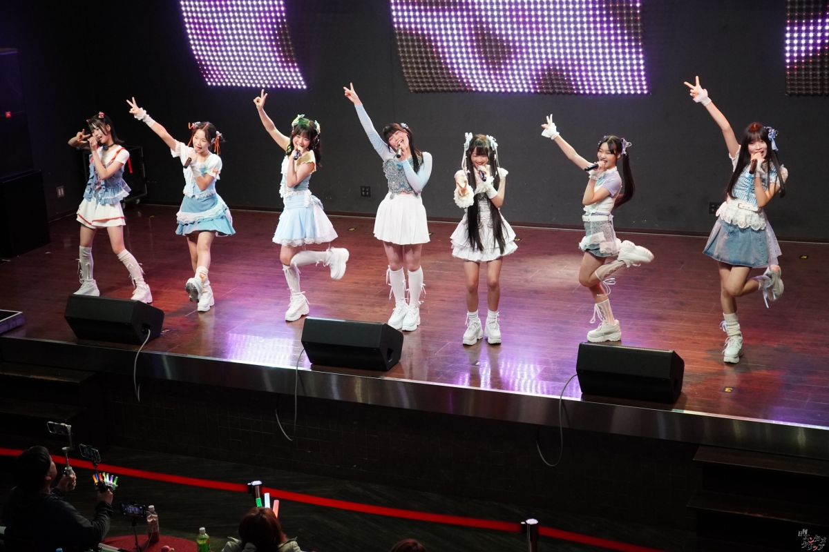 小中高生7人組アイドルグループ チキータがデビュー！ フレッシュなステージにファン大熱狂！