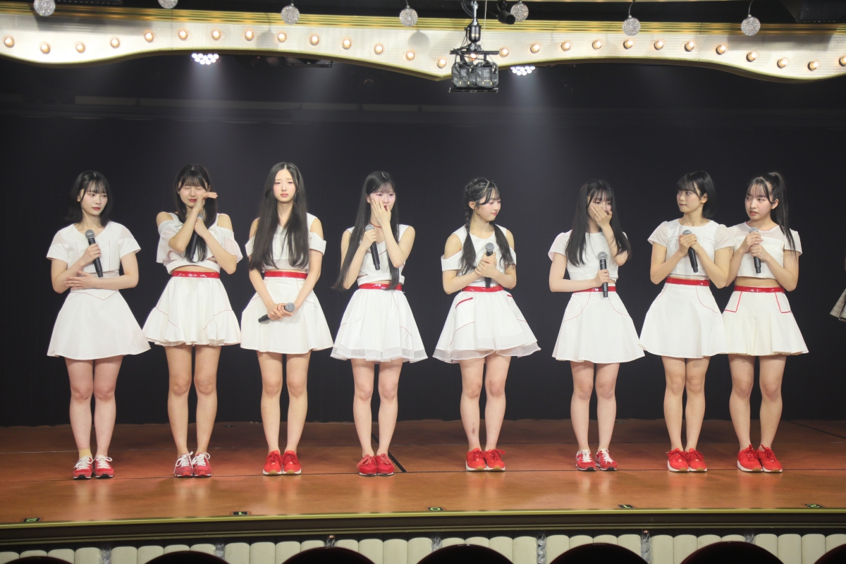 AKB48 史上初の研究生センター・八木愛月を含む18期研究生8名全員が