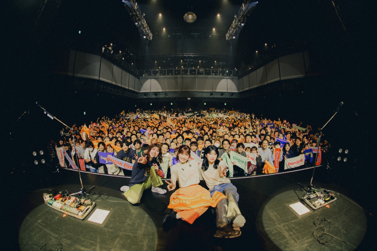 Conton Candy自身最大規模のZeppワンマン、熱狂のまま終幕！対バン企画第3弾発表！