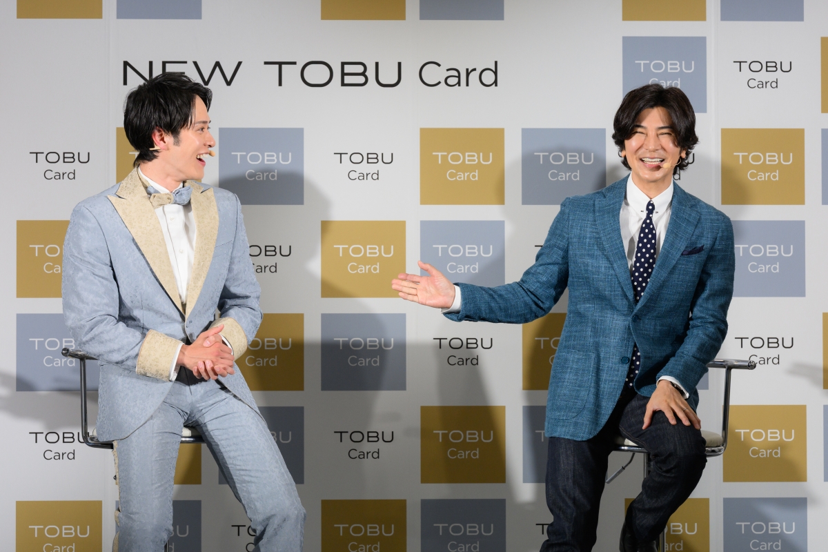 「新しい東武カード」発表会&アンバサダー就任記念イベントに新・アンバサダー松下雄一郎が登場！「スタイリッシュ＆パワフル」の秘訣は「ポイントみたいに毎日コツコツ積み重ねる」