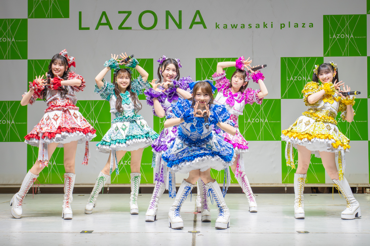 超ときめき♡宣伝部、ラゾーナ川崎で新曲リリースイベントを開催！
