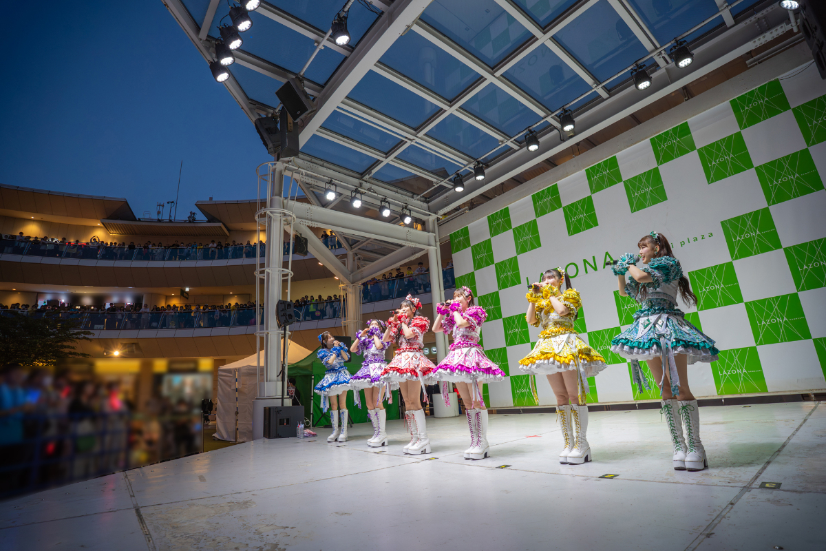 超ときめき♡宣伝部、ラゾーナ川崎で新曲リリースイベントを開催！