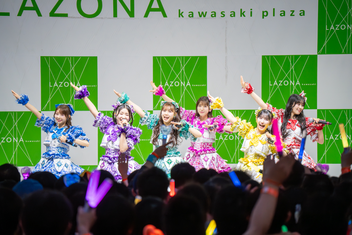超ときめき♡宣伝部、ラゾーナ川崎で新曲リリースイベントを開催！