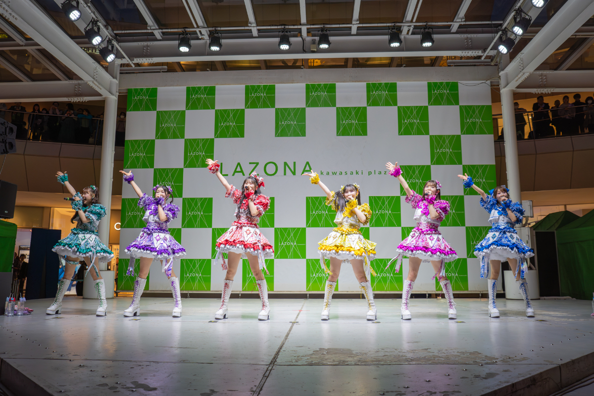 超ときめき♡宣伝部、ラゾーナ川崎で新曲リリースイベントを開催！