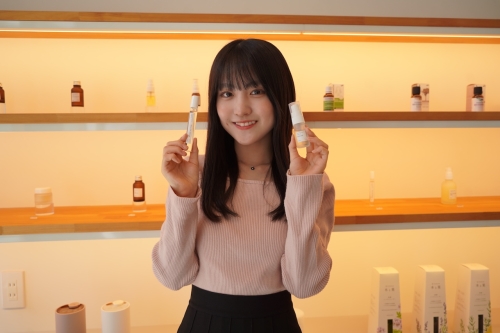 STU48 推しアロマ第2弾発売決定 尾崎世里花・久留島優果・曽川咲葵 本能が求める香りを追求！！