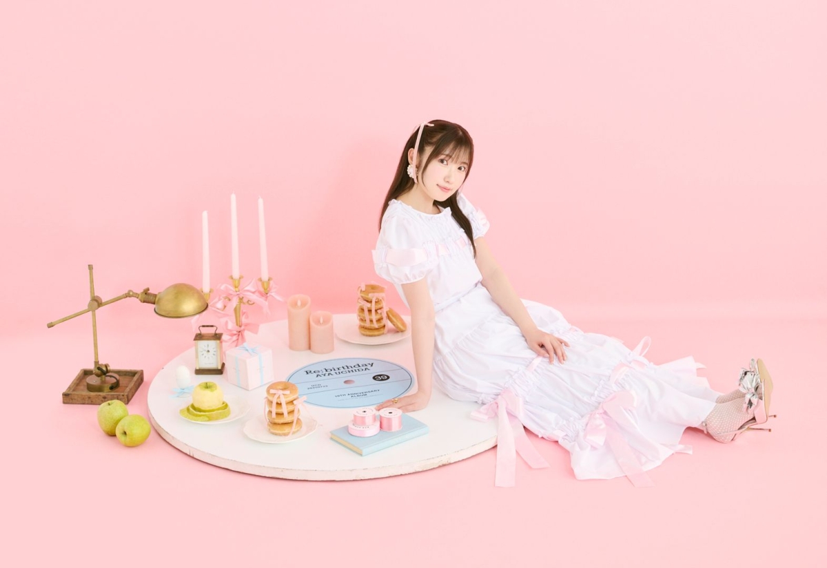 内田彩、10周年記念アルバム『Re:birthday』ジャケット写真公開！
