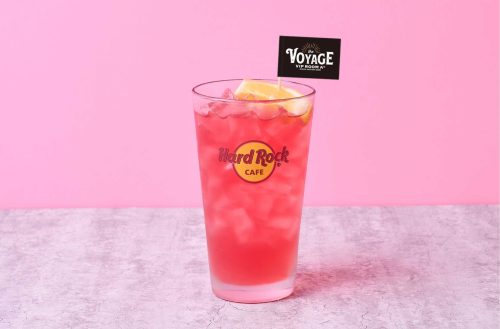 アメリカンレストラン「ハードロックカフェ」横浜店 ももいろクローバーZ 佐々木彩夏の“メモラビリア”設置記念 除幕式及びコラボ・スペシャルメニュー試食会レポート！