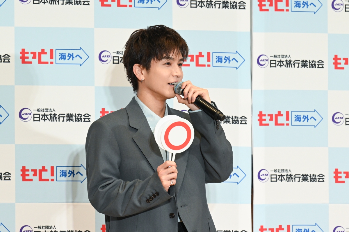 岩田剛典がJATA海外旅行アンバサダーに就任！ 母念願のパリ旅行をかなえる、感動の親孝行エピソードを披露！シンガポールでみたYOASOBIさんのポスターが刺激に10～20カ国を旅した岩田さんのおすすめ海外グルメとは？ 一緒に海外旅行に出かけるメンバーは？