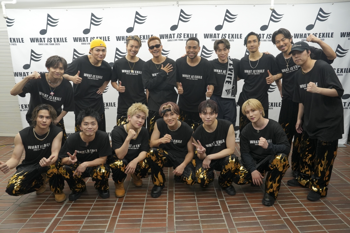 【EXILE】ツアーファイナルにEXILE ATSUSHIがサプライズ登場！ついに完全復活！！ さらに年末にはドームツアーも開催決定！ 6月1日『EXILE LIVE TOUR 2025 “WHAT IS EXILE”』オフィシャルレポート