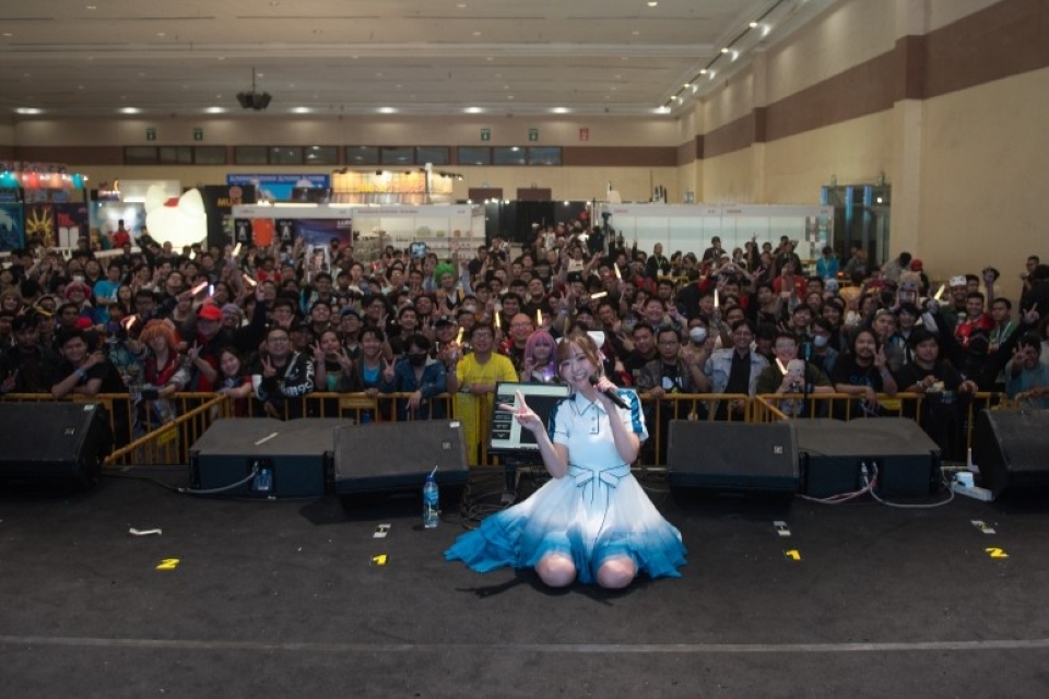 “アイドル界の大谷翔平”⁉ 22/7 天城サリーが、声優×アイドルの“二刀流”で、AFAインドネシア2025に降臨