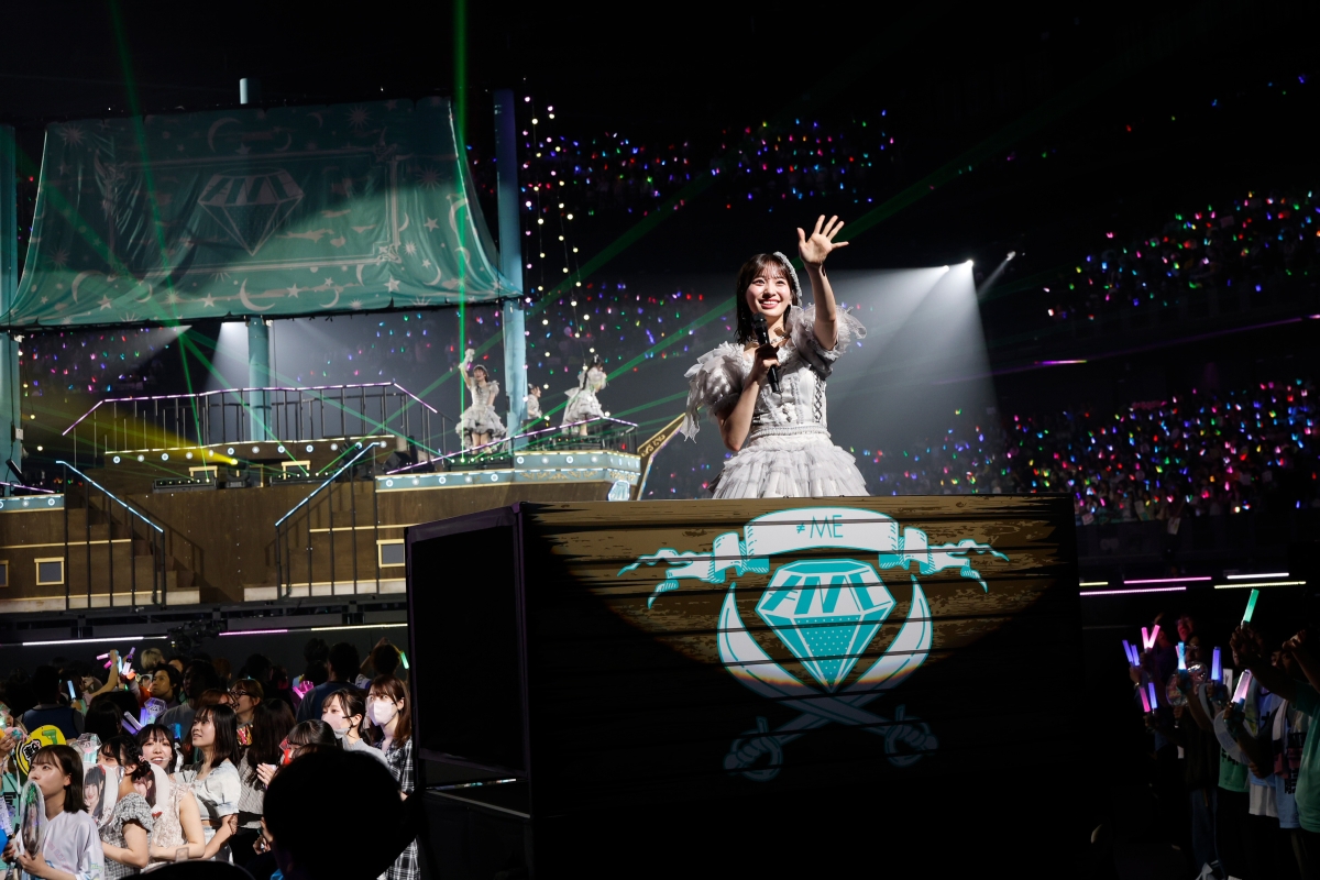 ≠ME（ノットイコールミー） メインステージがムービング！？ 全長12メートルの巨大船に乗って≠MEメンバーが出航！ ≠ME 全国ツアー2025「We want to find "カフェ樂園"」6月7日(土)神奈川県・ぴあアリーナMMにて開幕！