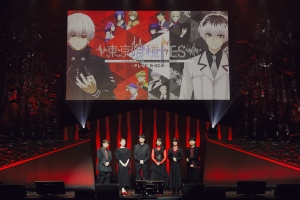 ライブ×アフレコ！『東京喰種FES. -PLAY BACK-』公式イベントレポートが公開！豪華声優陣（花江夏樹、雨宮天、花澤香菜、釘宮理恵、岸尾だいすけ、豊永利行）による生アフレコやTK from 凛として時雨、People In The Box、österreich、Cö shu Nieの4組がスペシャルライブを披露！
