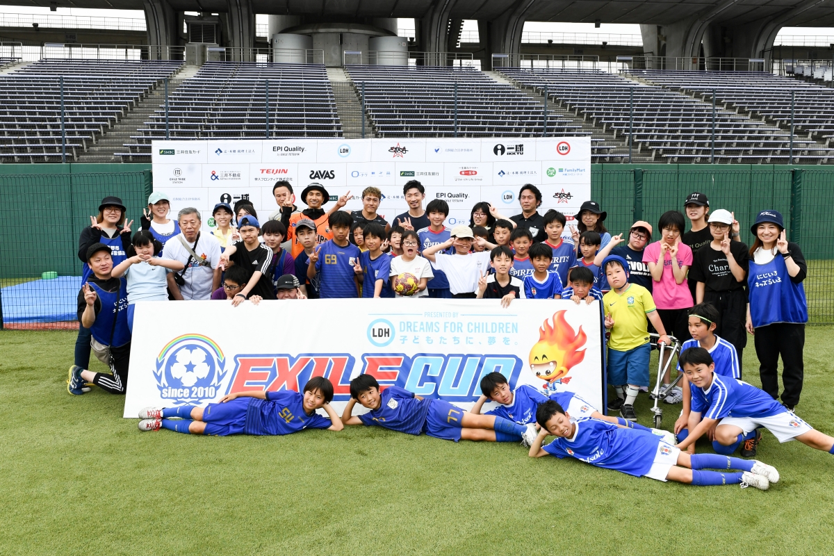 【LDH JAPAN】13回目を迎えるLDH JAPAN主催の小学生フットサル大会『EXILE CUP 2025』北信越大会が長野県にて開催！LDH Social Innovation Officerの橘ケンチ、EXILE MAKIDAI、GENERATIONS中務裕太が出場52チーム・465名の子どもたちを応援！