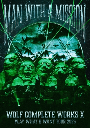 MAN WITH A MISSION、最新ライブ映像が7月29日(肉・火)に発売決定！発売日には全国『29』の映画館で一夜限りの大画面上映も実施！！ Blu-ray/DVD作品から先行で「REACHING FOR THE SKY」のLIVE映像を初公開！！！