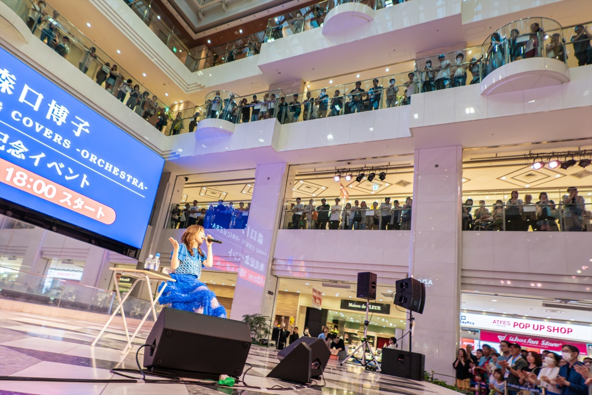 森口博子 ニューアルバム『GUNDAM SONG COVERS -ORCHESTRA-』発売日にスペシャルなリリースイベントを開催！『ETERNAL WIND ～ほほえみは光る風の中～』などオーケストラアレンジで３曲を披露！