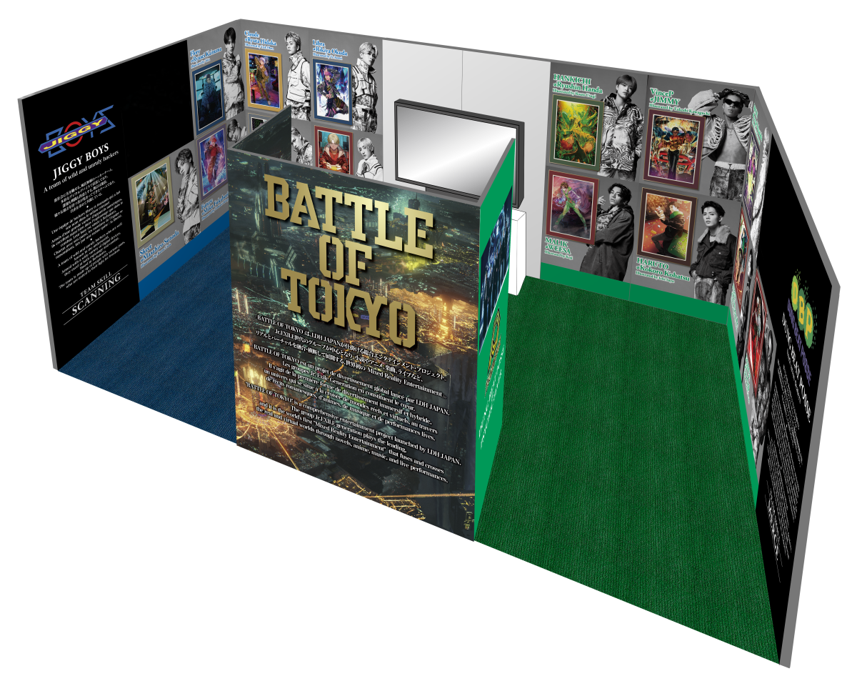 LDHが手がける総合エンタテインメント・プロジェクト【BATTLE OF TOKYO】「超東京拡張展 巡回展」の開催が決定！昨年大好評を博した”Jr.EXILE”×45人のクリエイターによる豪華イラスト展が京都・東京・パリJAPAN EXPOへ！！新作イラスト、2024年BOT LIVEの衣装展示も！