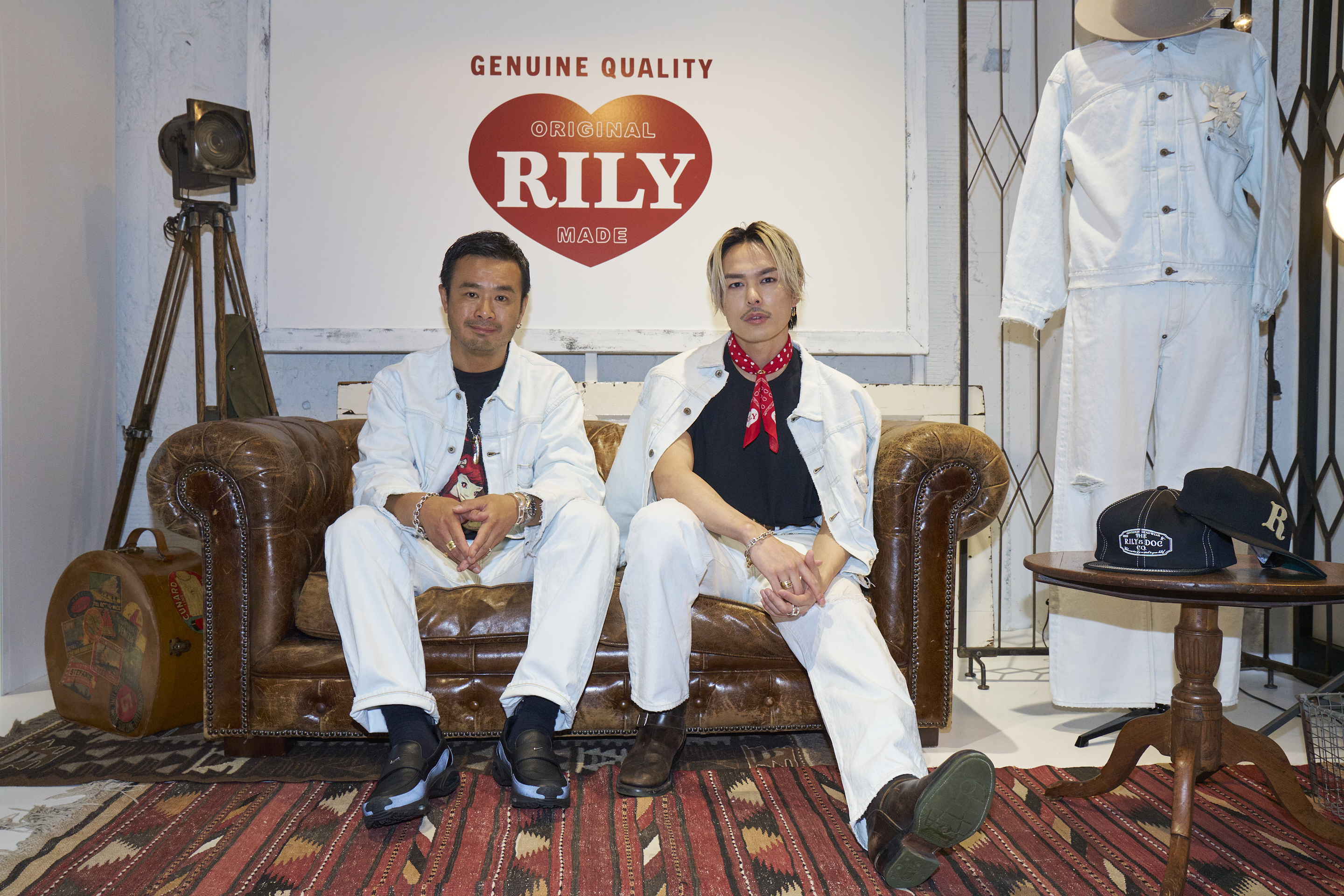三代目JSB 今市隆二 RILY バケハ 帽子 デニム L 三代目JSB 今市隆二 RILY バケハ 帽子 デニム L ミュージシャン