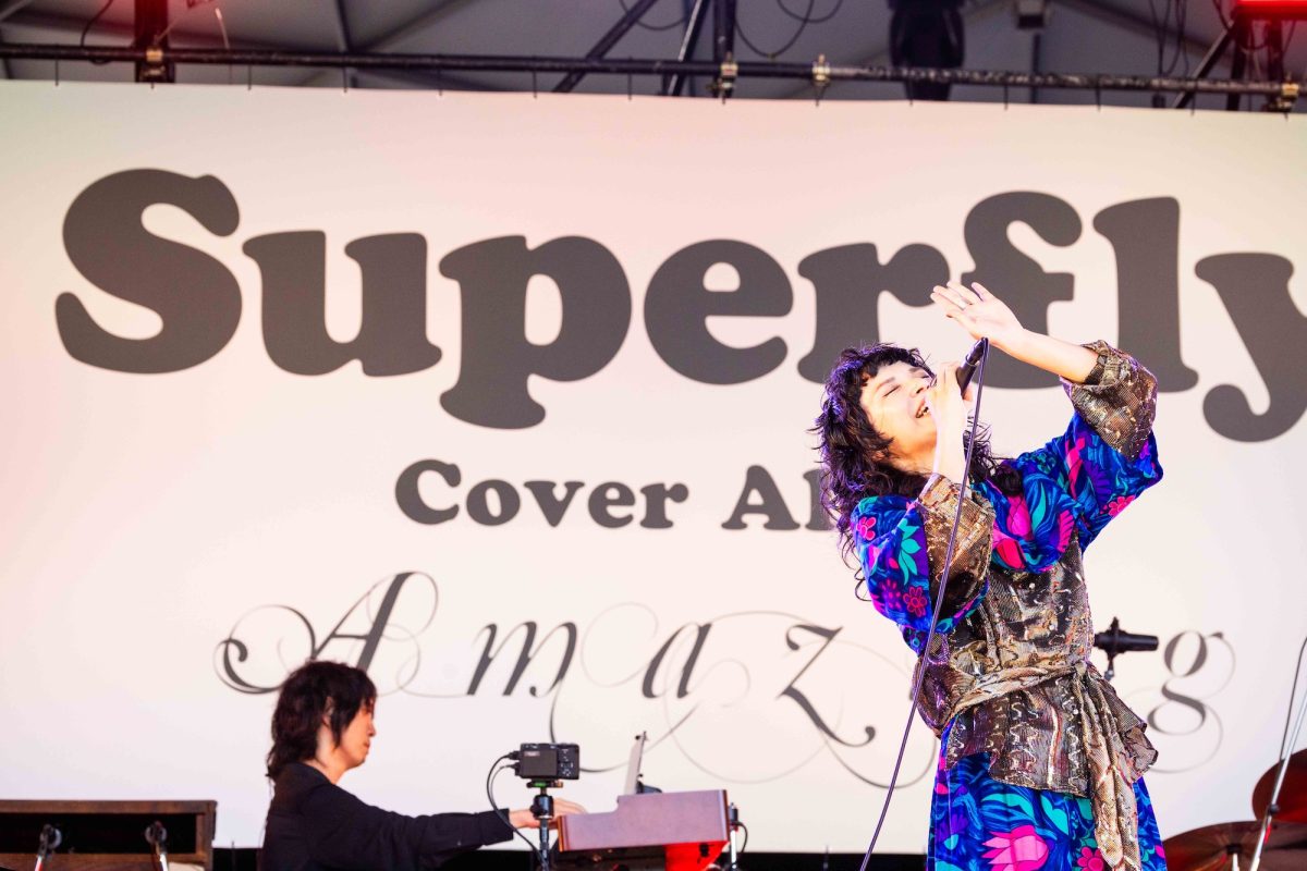 Superfly 「音楽の力はすごい！音楽が好き！」10年ぶりの大阪でのフリーライブで2.3万人を魅了！カバーアルバム『Amazing』発売記念フリーライブ開催！！