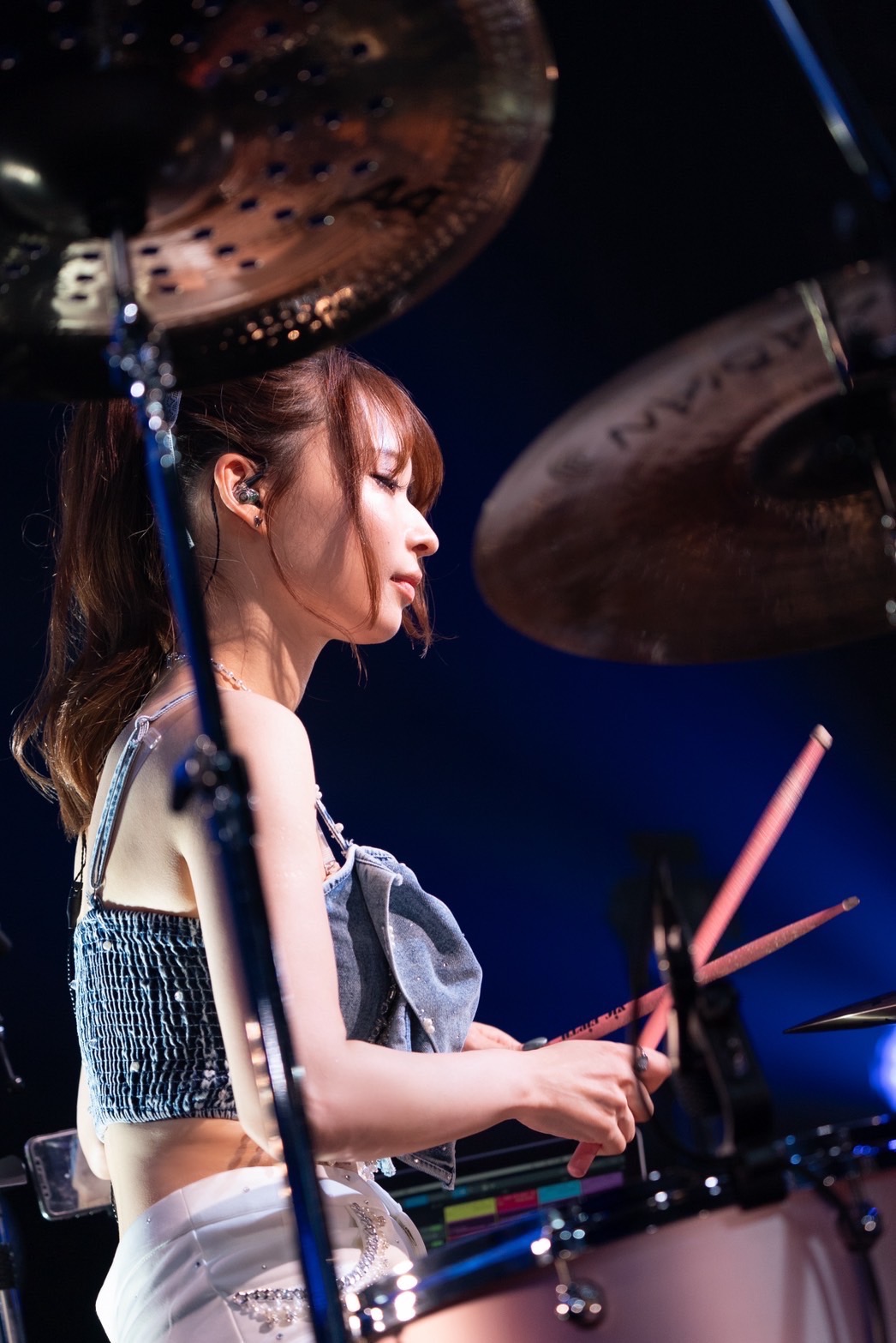 日本一美しいドラマー、大野真依が世界的ドラムメーカーPearl Drumsの公式アーティストに就任！