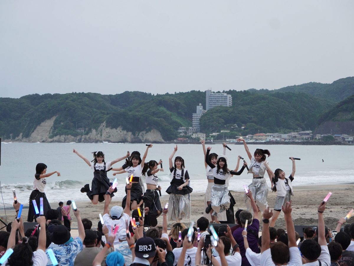 WHITE SCORPION 新曲「Beach opening」をひっさげ 御宿でリアル海開きイベントを開催！