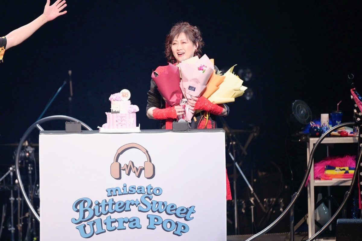 デビュー40周年の渡辺美里、自身の誕生日にライブ開催！影絵MVが話題、槇原敬之提供の新曲「折りたたみ傘」を初披露！