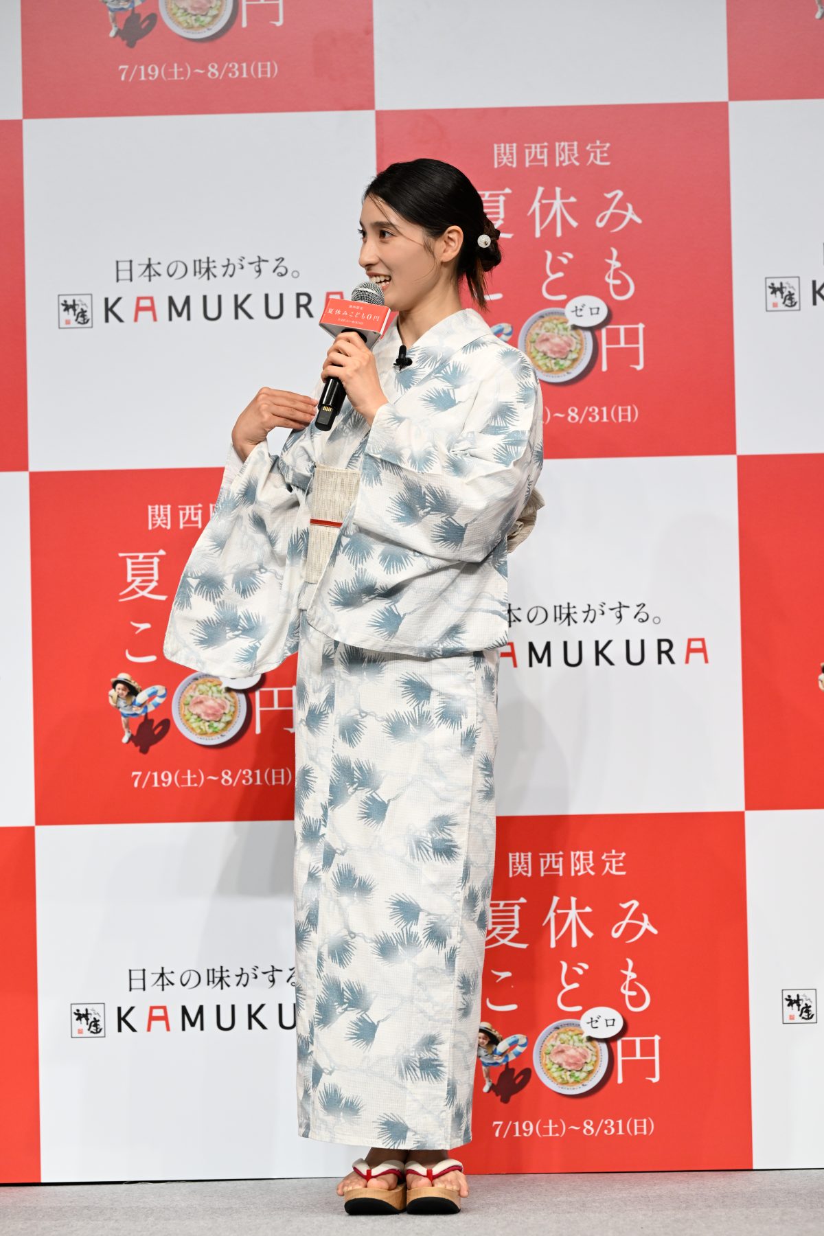 土屋太鳳が浴衣姿で登場！「どうとんぼり神座」新CM発表＆夏休みこども0円キャンペーン開催