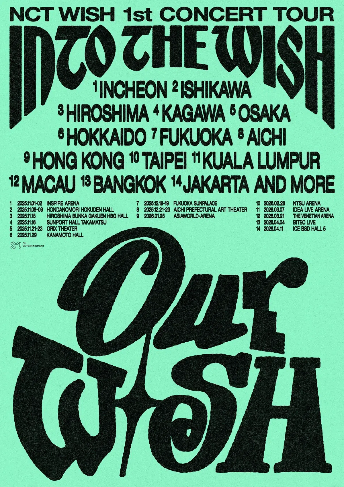 NCT WISHが、ミリオンセラーを記録したミニアルバムのリード曲「poppop」の日本語バージョンを初披露！＆初となるコンサートツアーを発表