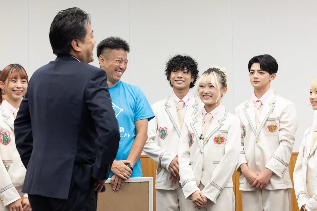 【ＰＧ】「熱中症予防声かけ隊」に就任！ 文部科学省に表敬訪問！